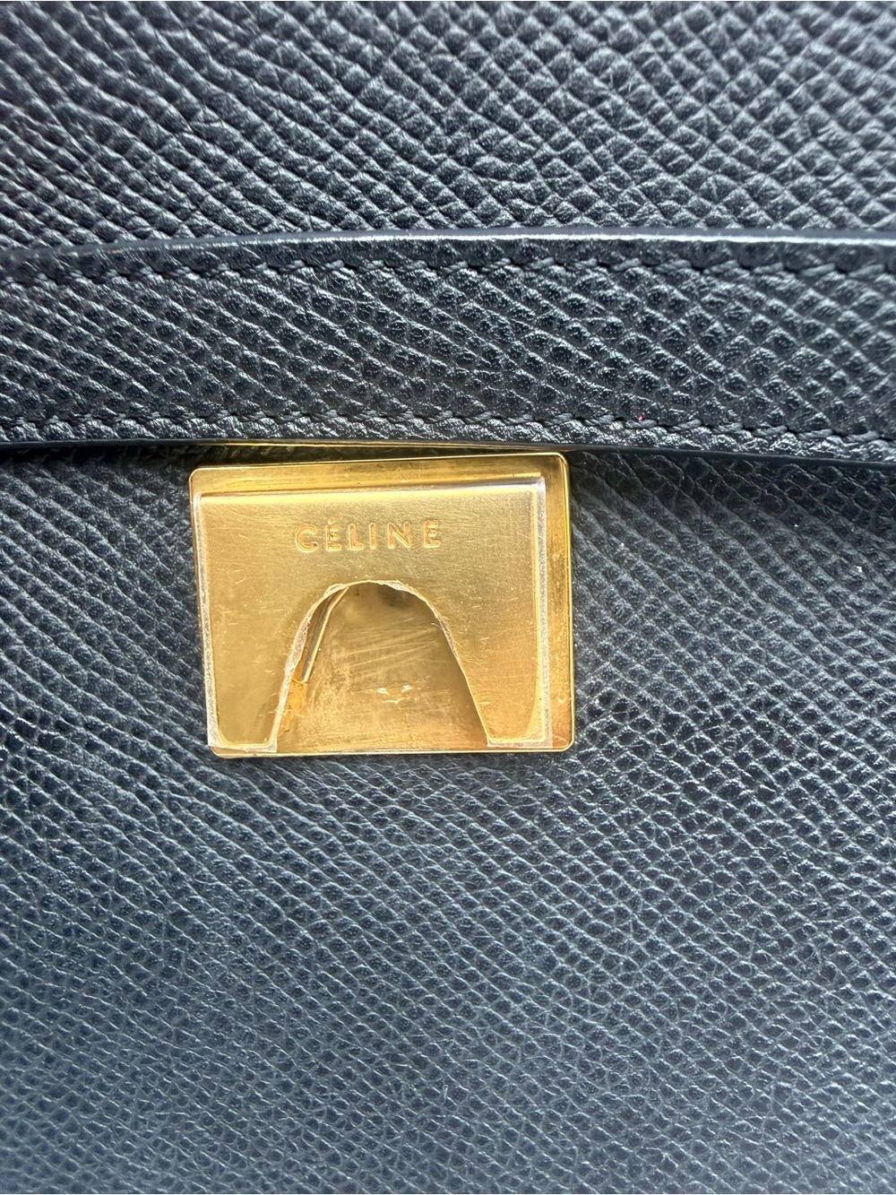 Celine Black Mini Belt Bag - Picture 6 of 9